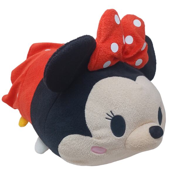 Disney Parks Minnie Mouse Tsum Tsum Jumbo Plush 20" Cartoon Character Toy - Picture 6 of 9